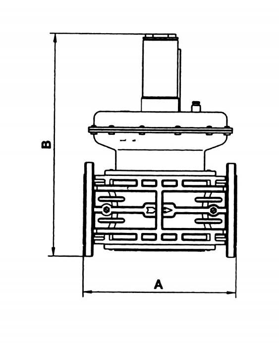 DN65-DN100调压器法兰连接